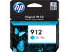 HP 3YL77AE (912) Cyan Original Cartridge - OfficeJet Pro 8012 / 8013