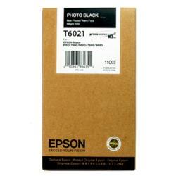 Epson C13T602100 (T6021) Original Tintenpatrone, Fotoschwarz.