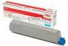OKI 43487711 Mavi Orjinal Toner - C8600 / C8800