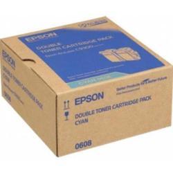 Epson C9300 S050608 Mavi Orjinal Toner İkili Paket