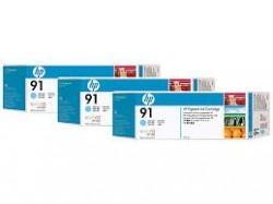 HP C9486A (91) Open Blue Plotter Plotter Cartridge 3l