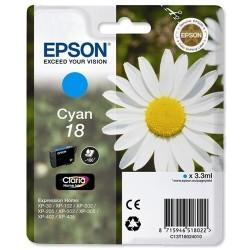 Epson C13T18024020 (18) Cyan Original Cartridge - XP-202 (Without Box)
