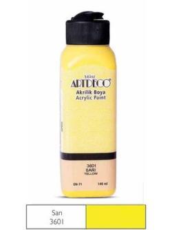 Artdeco 3601 Gelbe Acrylfarbe 140ml