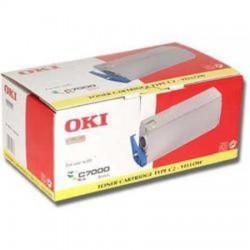 OKI 41304209 Type C2 Yellow Original Toner Cartridge - C7000 / C7200 / C7400
