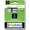Dymo D1 45808 Black On Yellow Compatible Label Strip 19mm x 7m