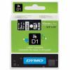 Dymo 45811 Schwarz/Weiß D1 Original Ersatzband (19