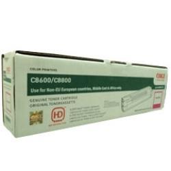 OKI 43487722 Magentafarbener Originaltoner - C8600 / C8800