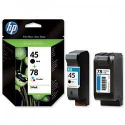 HP SA308AE (45+78) Black+Color Original 2-Pack Cartridges - Deskjet 710c / 720c (Ex)