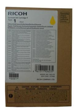 Ricoh Type 1 257066 Sarı Orjinal Kartuş - Ri1000