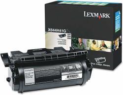 Lexmark X644H41G Schwarz, Original-Toner, hohe Kapazität.