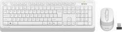 A4 Tech FG1010 White Q Wireless Keyboard & Mouse Set