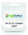 HP CN046A (951XL) Blau kompatible Tintenpatrone - Pro 8600.