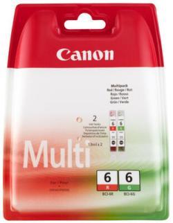 Canon BCI-6R / BCI-6G (8891A010AA) İkili Paket