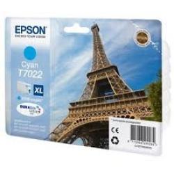 Epson C13T70224010 (T7022) Cyan XL Original Ink - WP-4015DN (Ex)