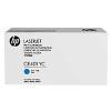 HP CE401YC (507A) Blau, Original-Toner, hohe Kapazität.