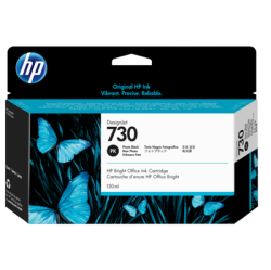 HP P2V67A (730) Original Tintenpatrone – Foto Schwarz.