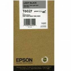 Epson C13T602700 (T6027) Originalpatrone, Hellgrau.