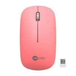 Lenovo Lecoo WS214 Kablosuz 1200DPI 3 Tuşlu Pembe