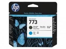 HP C1Q20A (773) Matte Black-Blue Head Cartridge - Desi