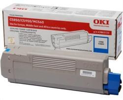 OKI 43865723 Mavi Orjinal Toner - C5850 / C5950
