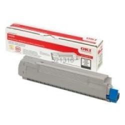 OKI 43487724 Schwarzer Originaltoner - C8600 / C8800