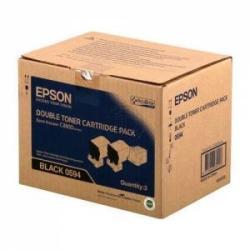 Epson C13S050594 2er Pack, Schwarz, Original-Toner - C