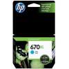 HP CZ118AB (670XL) Cyan Original Cartridge High Yield - DeskJet 3525 (Ex)