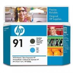 HP C9460A (91) Matte Black-Cyan Original Head Cartridge - Designjet Z6100 (Ex)