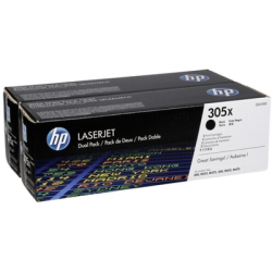 HP CE410XD (305X) Siyah Orjinal Toner 2li Paket Yü