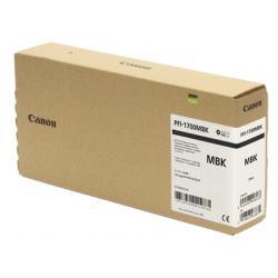 Canon PFI-1700MBK (0774C001) Matt Schwarz, Original Tintenpatrone.