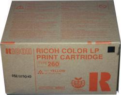 Ricoh 888447 Gelber Originaltoner -TYP 260 C7528N / C7535 / CL7200