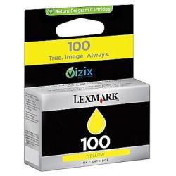 Lexmark 100Y (14N0902E) Sarı Orjinal Kartuş - S810