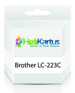 Brother LC-223C Cyanfarbene kompatible Tintenpatrone - MFC-J-4320 / DCP-J-4120