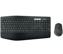 Logitech MK850 (920-008230) Schwarz, Tastatur & Maus Set.