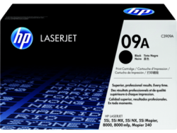 HP C3909A (09A) Schwarze Originaltonerpatrone - Laserjet 8000 (U)