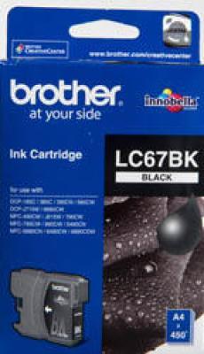 Brother LC67BK Siyah Orjinal Kartuş - DCP-585