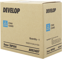 Develop TNP-50C Blau, Original-Toner – Ineo +3100