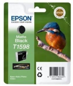 Epson C13T15984010 (T1598) Mat Siyah Orjinal Kartu