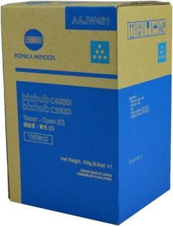 Konica Minolta TNP-81C (AAJW431) Blau, Originalton.