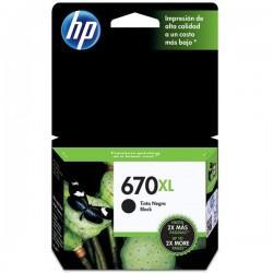 HP CZ117AB (670XL) Schwarz, Originalpatrone, hohe Reichweite.