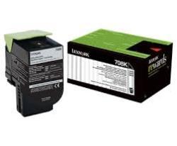 Lexmark 70C80K0 (708K) Siyah Orjinal Toner - CS310