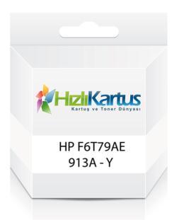 HP F6T79AE (913A) Sarı Muadil Kartuş - PageWide 35