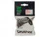 Brother M-K232 Red P-Touch Label on White 12mm - PT-55 / PT-60 / PT-80