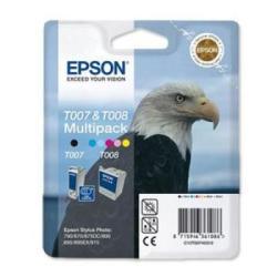 Epson C13T00740310 (T007&T008) Multıpack Orjinal K