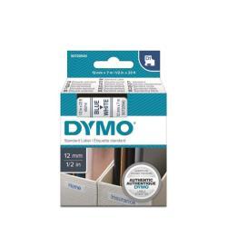 Dymo 45014 Weiß/Blau D1 Ersatzband (12 mm x 7 m)