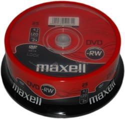 Maxell DVD-RW 4.7GB 25 Pack Cakebox (275894)