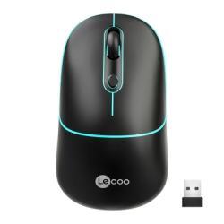 Lenovo Lecoo WS210 Kablosuz 1600DPI 6 Tuşlu Siyah