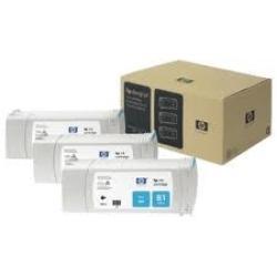 HP C5067A (81) 3some Blue Plotter Cartridge - Desig