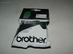 Brother M-K233 Beyaz Üzerine Mavi P-Touch Etiket 1
