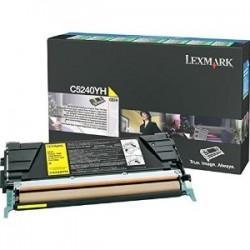 Lexmark C5240YH Sarı Orjinal Toner C524 / C534 (C)